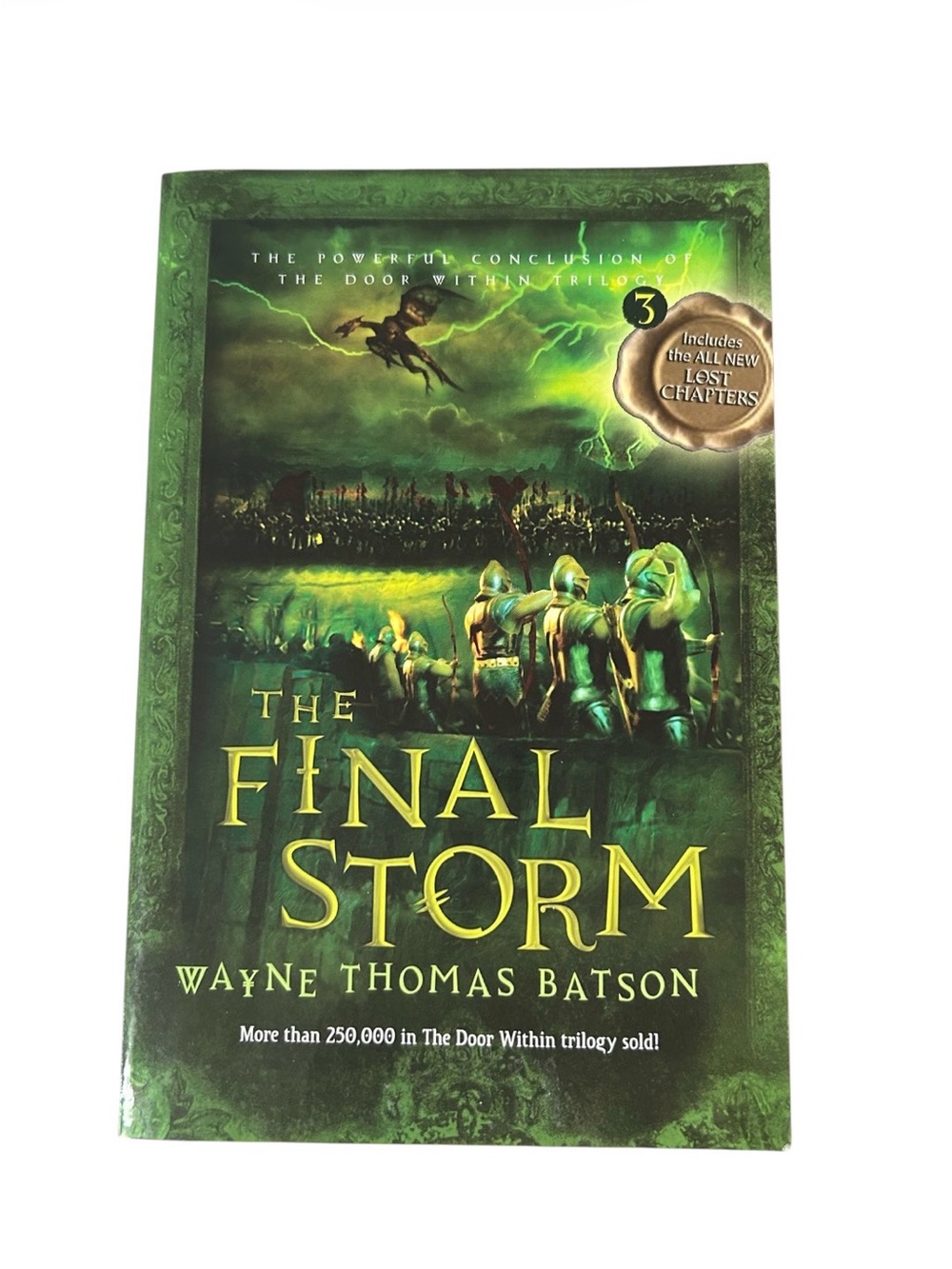 The Final Storm Paperback. NWOT